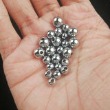 Stainless Steel Spacer Round Ball Metal Beads 3/4/5/6/8MM Jewelry DIY Finding