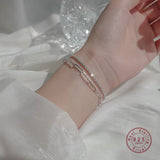 925 Silver Bracelet Women's Gypsophila Style