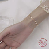 925 Silver Bracelet Women Charm Summer Dating Accessories