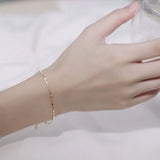 925 Silver Bracelet Women Charm Summer Dating Accessories