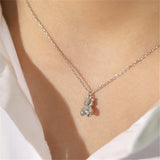 925 Sterling Silver Bear Necklace Women Anniversary Gift Jewelry