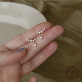 Crystal Star Sun Stud Earrings Women Banquet Jewelry