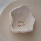 S925 Sterling Silver Asymmetric Crystal Lock Key Stud Earrings