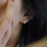 S925 Zircon Planet Earrings for Women - Temperament Jewelry