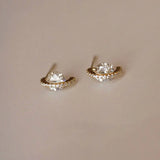 S925 Zircon Planet Earrings for Women - Temperament Jewelry