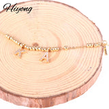 HIBODY 6 mm Pave Letter Necklaces Personalized Jewelry Necklaces With Names