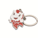 HIBODY Metal Creative Logo Pattern Key Chain Dripping Oil Enamel Diy Bag Buckle
