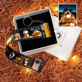 HIBODY Picture Film Keychain Film Head And Shell Body, Memory Gift