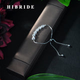 Heart Adjustable Bracelet Women Charm Bracelet Party Jewelry Gift
