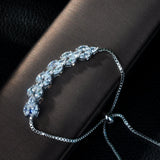 Heart Adjustable Bracelet Women Charm Bracelet Party Jewelry Gift
