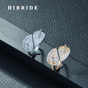 Micro Pave CZ Wedding Engagement Ring for Women R-264