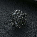 CZ Geometry Open Rings Women Wedding Engagement Party Jewelry R-286