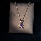 Heart Wedding Hoop Necklace Pendant for Women