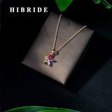 Heart Wedding Hoop Necklace Pendant for Women