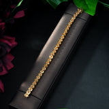 Micro CZ Shape AAA+ Cubic Zircon Charm Bracelets for Women B-57