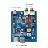HIFI Audio ES9028Q2M SA9023 USB DAC Decoder Board 24Bit