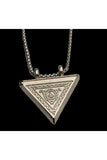 Silver Plated Metal Cev?en with Islamic Verses and Evil Eye Protection