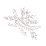 Bridal Flower Leaf Crystal Hairpins Headpiece Wedding Accessories