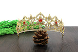 European British Royal Queen Hair Crown Tiara Rhinestone Wedding Party Crown