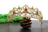 European British Royal Queen Hair Crown Tiara Rhinestone Wedding Party Crown