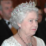 European British Royal Queen Hair Crown Tiara Rhinestone Wedding Party Crown