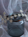 European Crystal Wedding Hairbands Tiaras Star Headbands Evening Hair Jewelry