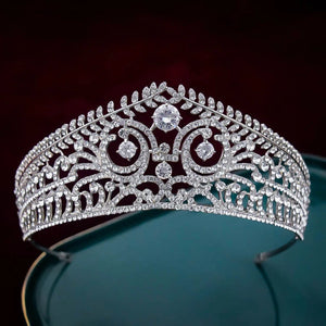 Vintage Tiara Bridal Jewelry Crystal Crown Pageant Wedding Hair Accessory