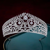 Vintage Tiara Bridal Jewelry Crystal Crown Pageant Wedding Hair Accessory