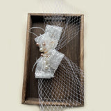 Crystal Beads Hairband Bridal Bowknot Hairwear