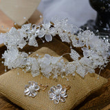 Crystal Beaded Headband Wedding Hair Accessory