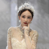 Crystal Beaded Headband Wedding Hair Accessory