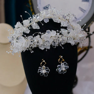 Crystal Beaded Headband Wedding Hair Accessory