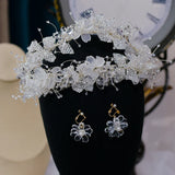 Crystal Beaded Headband Wedding Hair Accessory