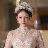 Crystal Beaded Headband Wedding Hair Accessory