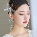 Fairy Crystal Flower Wedding Hairband Girls Hairpins