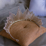 Crystal Rhinestones Tiara Crown Wedding Bridal Hair Accessory