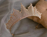 Crystal Rhinestones Tiara Crown Wedding Bridal Hair Accessory