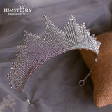 Crystal Rhinestones Tiara Crown Wedding Bridal Hair Accessory