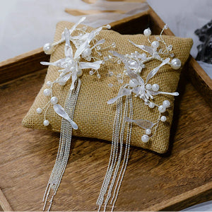 Clear Crystal Liquid Flower Headband Hair Accessory