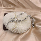 HIPHOP Thick Chain Necklac Choker Necklaces for Women 50cm