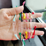 Personalized Music Code Bracelet, Hand-Made Rope Bracelet