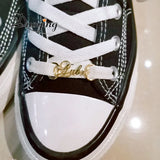 Old English Font Personalized Buckie Sneaker Shoe-buckle