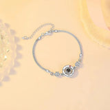Custom Photo Projection Bracelet for Couples
