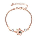 Custom Photo Projection Bracelet for Couples
