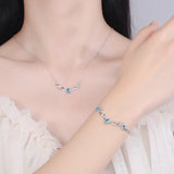 Sterling 925 Silver Bracelet, Deer Stone Bracelet Christmas Bracelets