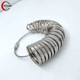 HK Size 1-33 Metal Finger Ring Sizer Measure Gauge Jewelry Measuring Tool