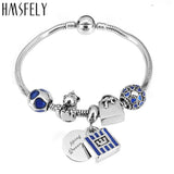 316L Stainless Steel Lady Bag Big Hole Beads DIY Bracelet Necklace