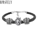 316l Stainless Steel Crown Beads European Big Hole Beads 4pcs