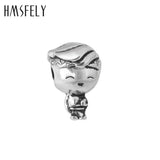 316L Stainless Steel Boy Charm Bead for DIY Bracelet
