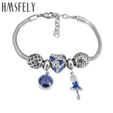 316l Titanium SS Ballet Girl Pendant for DIY Jewelry Making